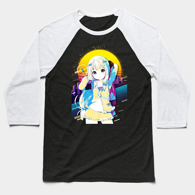 Izumi Sagiri Baseball T-Shirt by 80sRetro